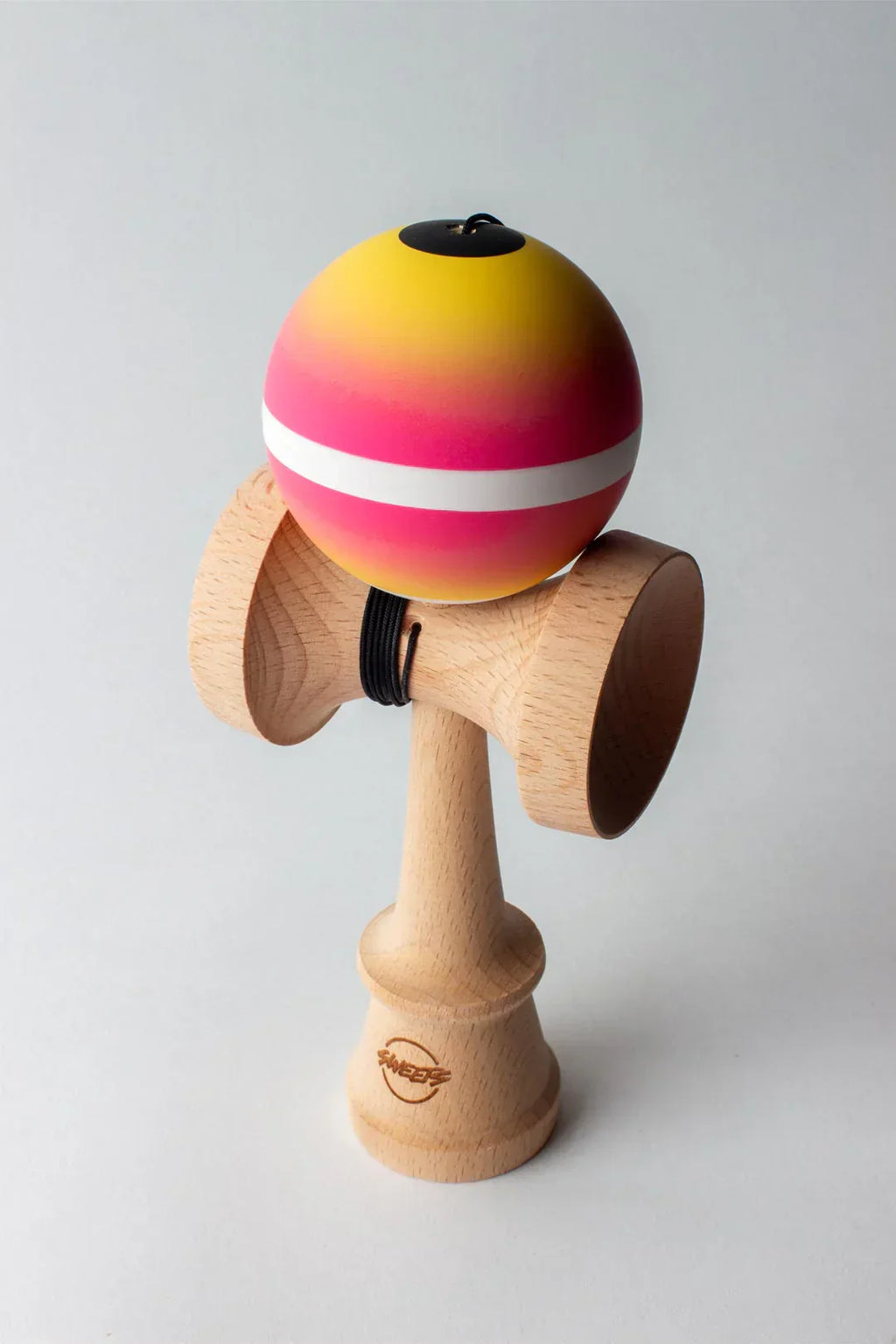 Sweets Kendama | Horizon Fade Pink Yellow | Cushion Clear
