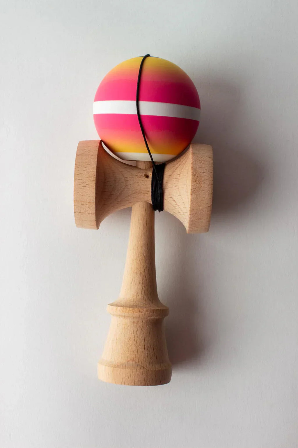 Sweets Kendama | Horizon Fade Pink Yellow | Cushion Clear