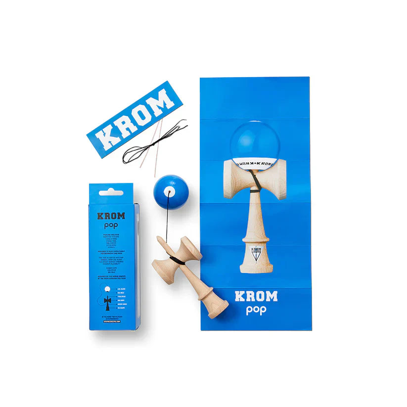 KROM Kendama | POP LOL BLUE |
