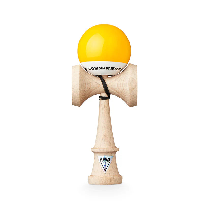 KROM Kendama | POP LOL YELLOW |