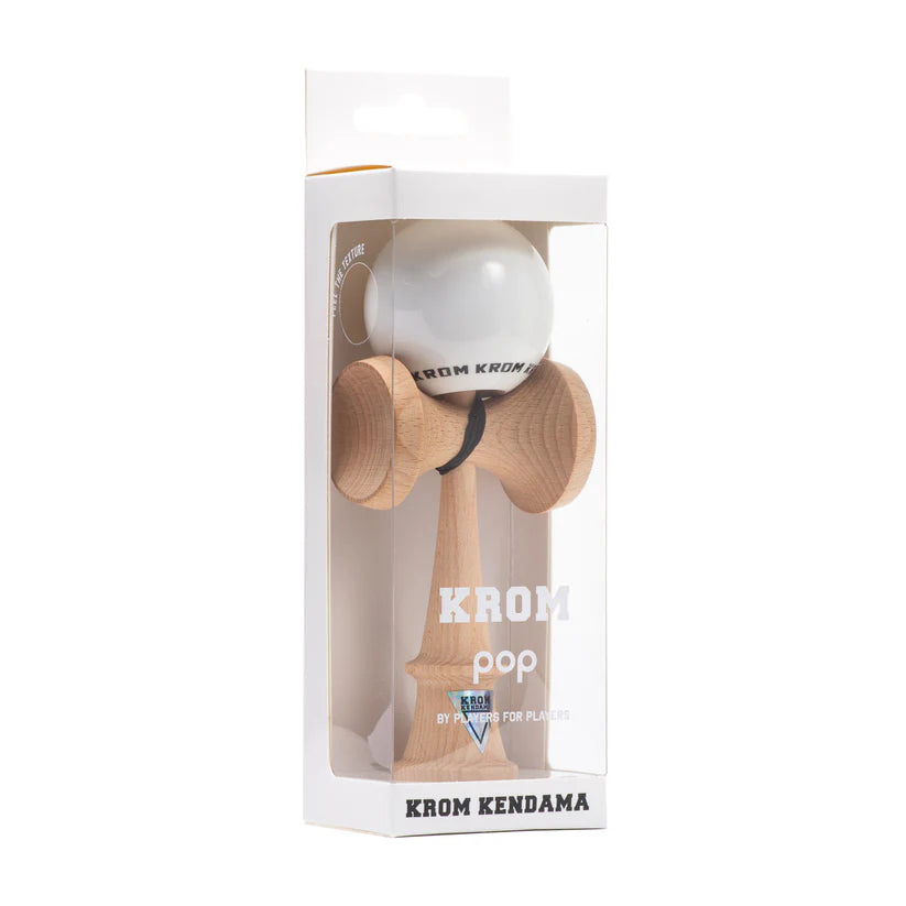 KROM Kendama | POP LOL WHITE |