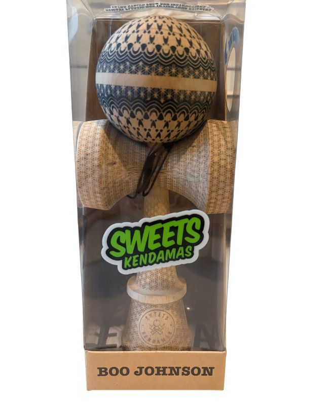 Sweets Kendama | Matt Sweets Jorgenson B&W | Broken Shape