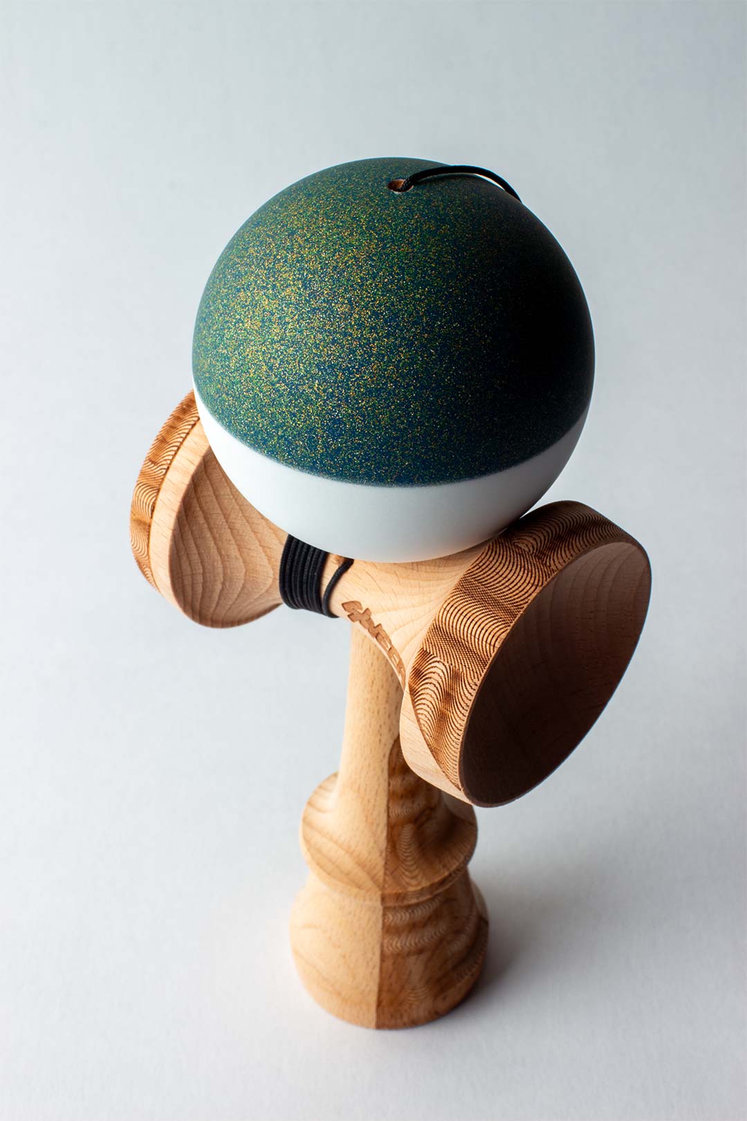 Sweets Kendama | Disco Bobber Green | Broken Shape