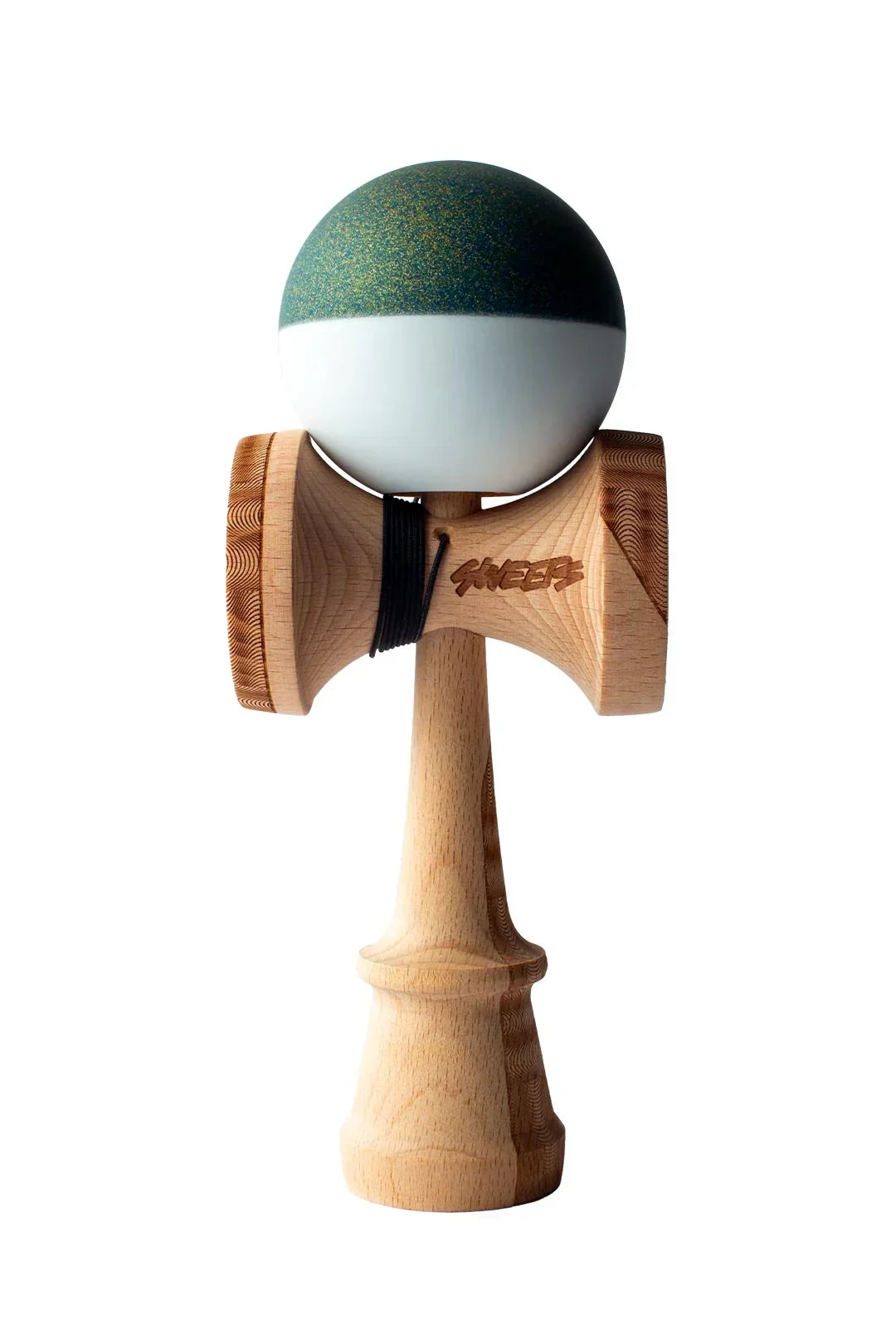 Sweets Kendama | Disco Bobber Green | Broken Shape
